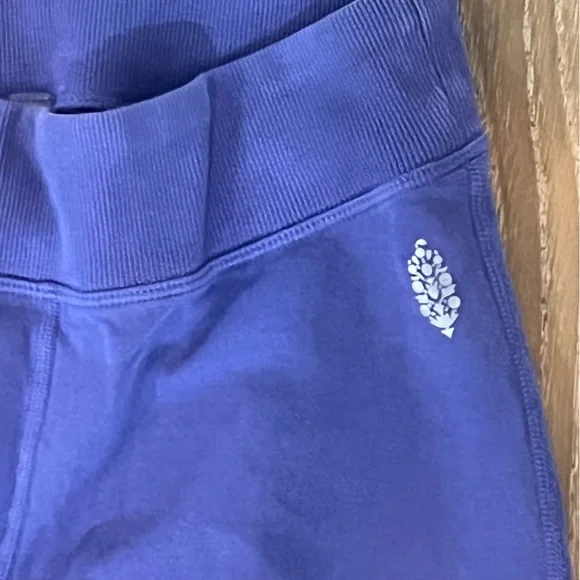 FP Movement Hot Shot Crop Flares in Moroccan Blue - Picture 5 of 10